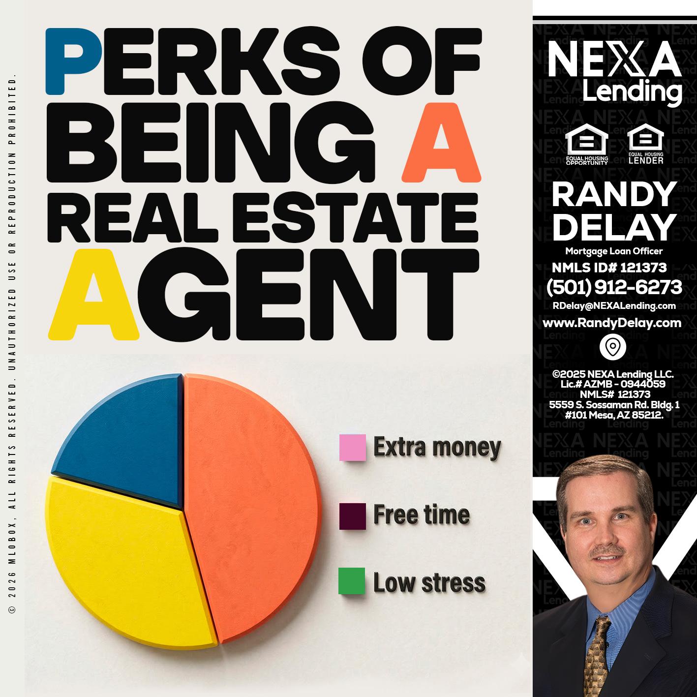 PERKS OF BEING - Randy DeLay -Mortgage Loan Officer