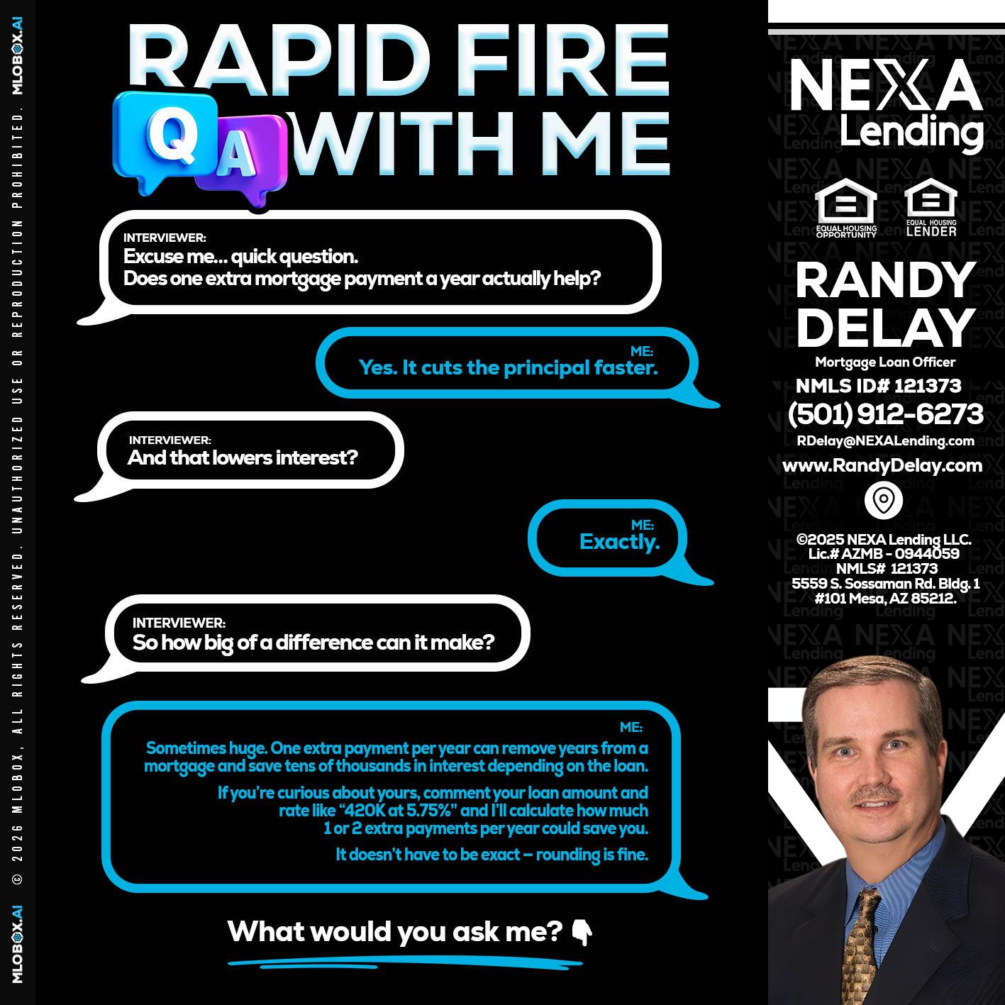 RAPID Q&A - Randy DeLay -Mortgage Loan Officer