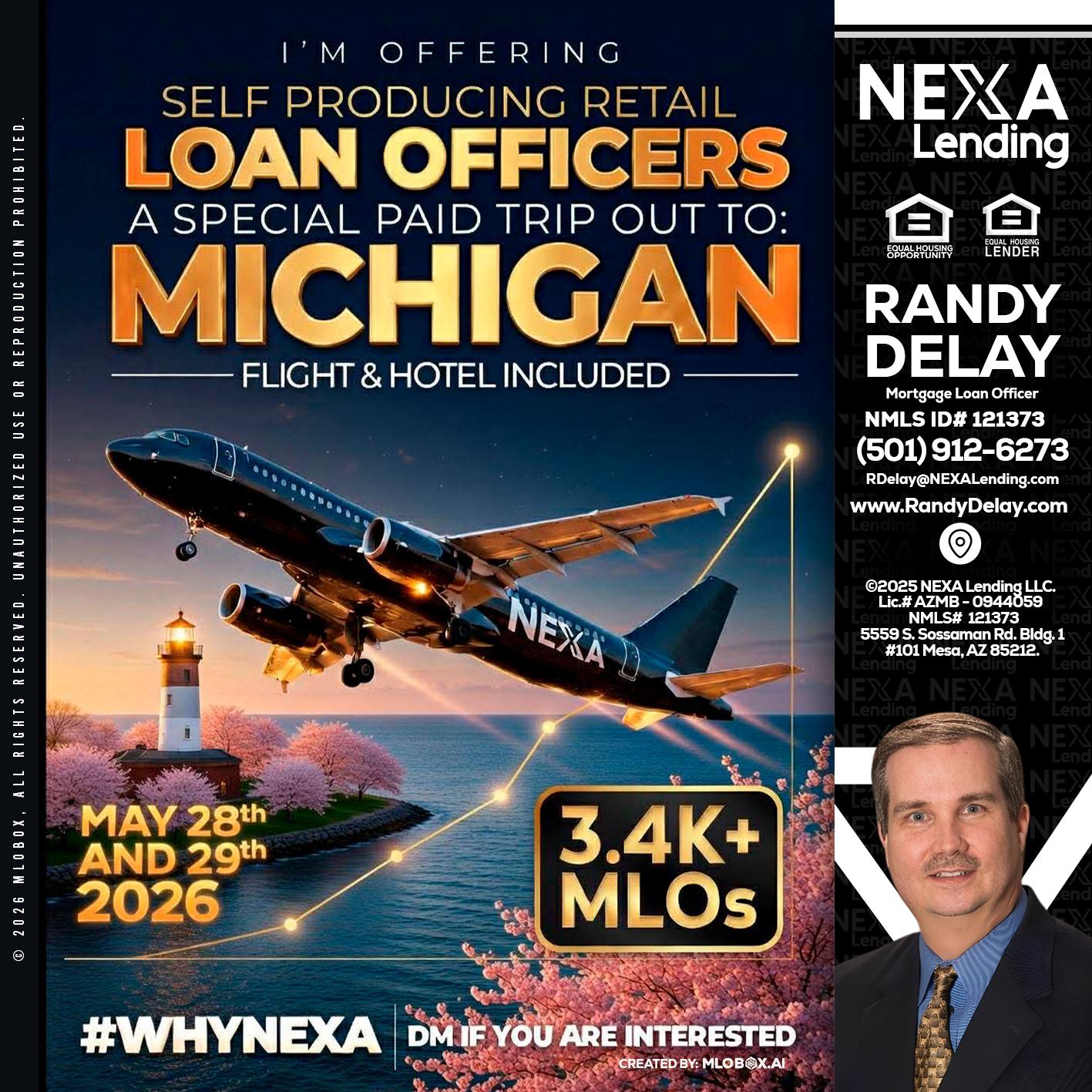 MICHIGAN TRIP - Randy DeLay -Mortgage Loan Officer