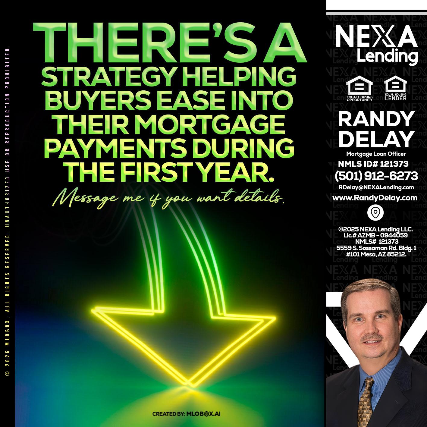 THERES A STATEGY - Randy DeLay -Mortgage Loan Officer