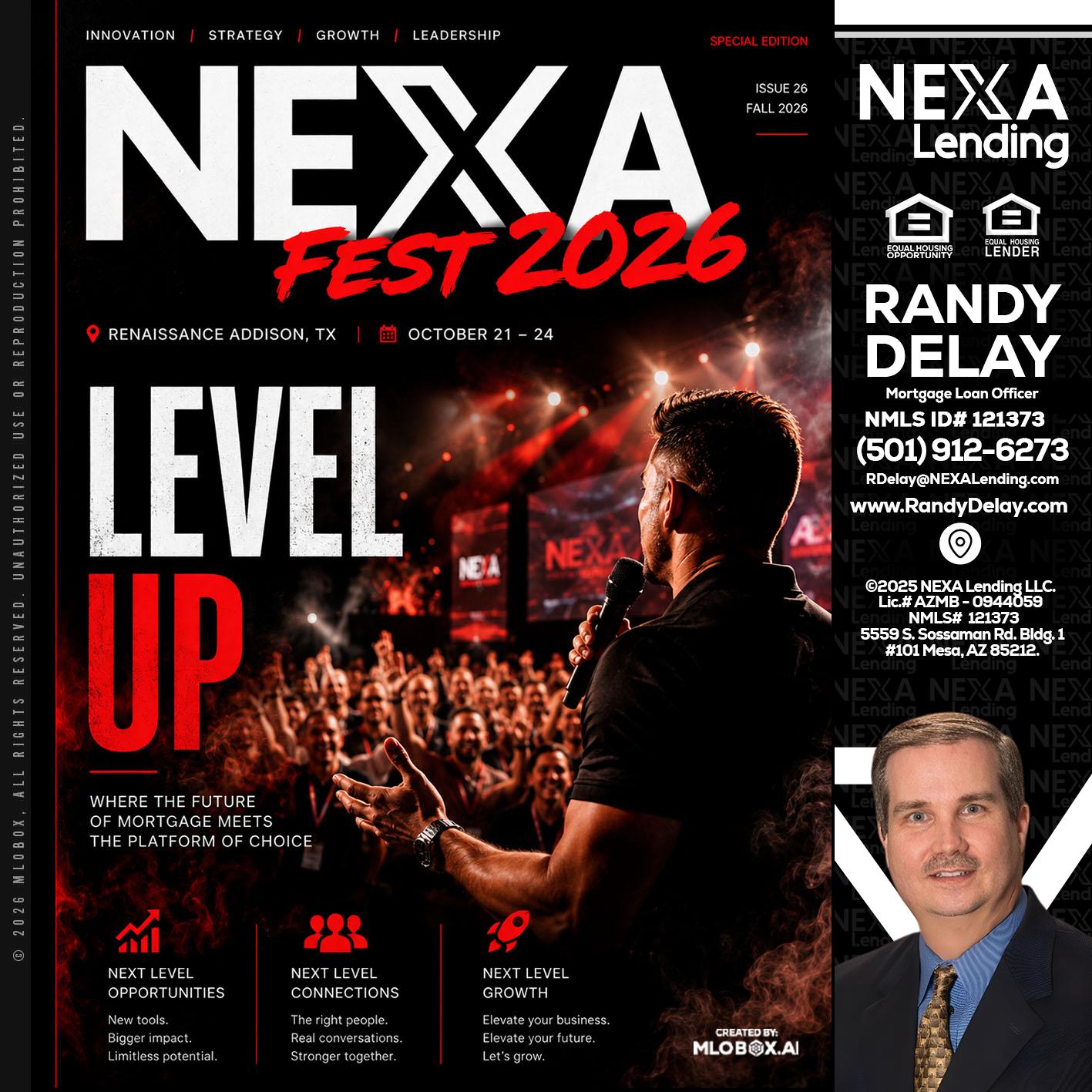 NEXA FEST 2026 - Randy DeLay -Mortgage Loan Officer