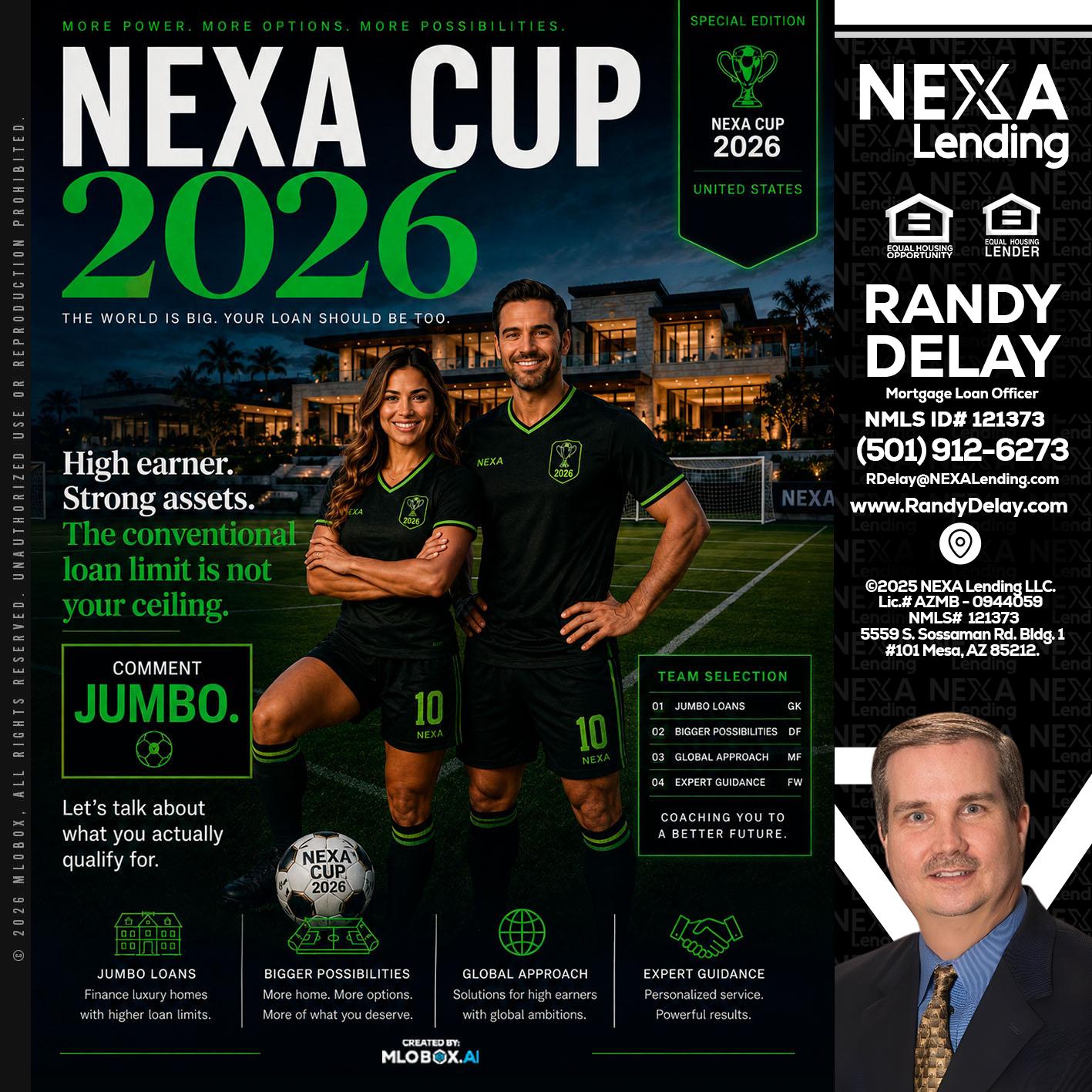 NEXA CUP 2026 - Randy DeLay -Mortgage Loan Officer