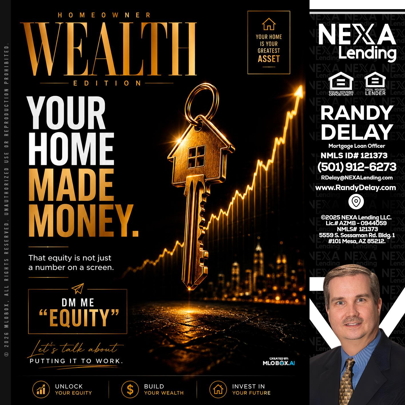 YOUR HOME MADE - Randy DeLay -Mortgage Loan Officer