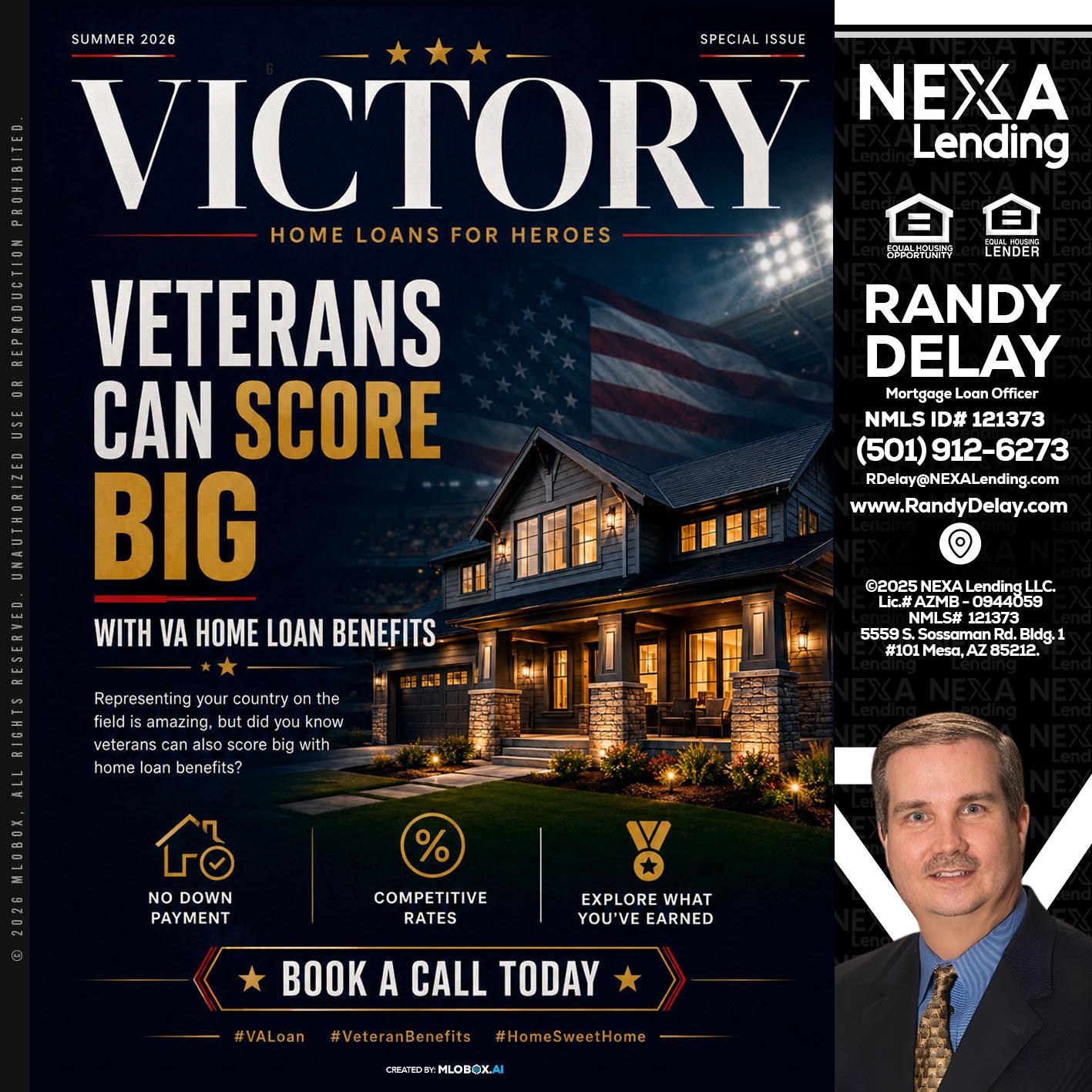 VICTORY - Randy DeLay -Mortgage Loan Officer