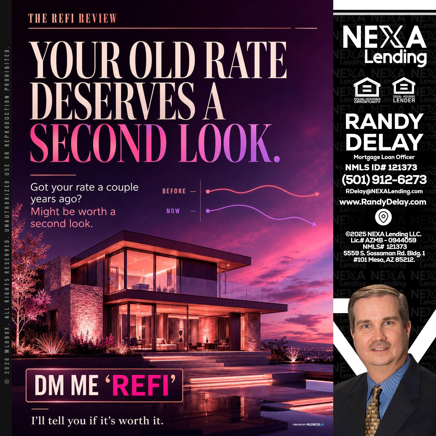 YOUR OLD - Randy DeLay -Mortgage Loan Officer