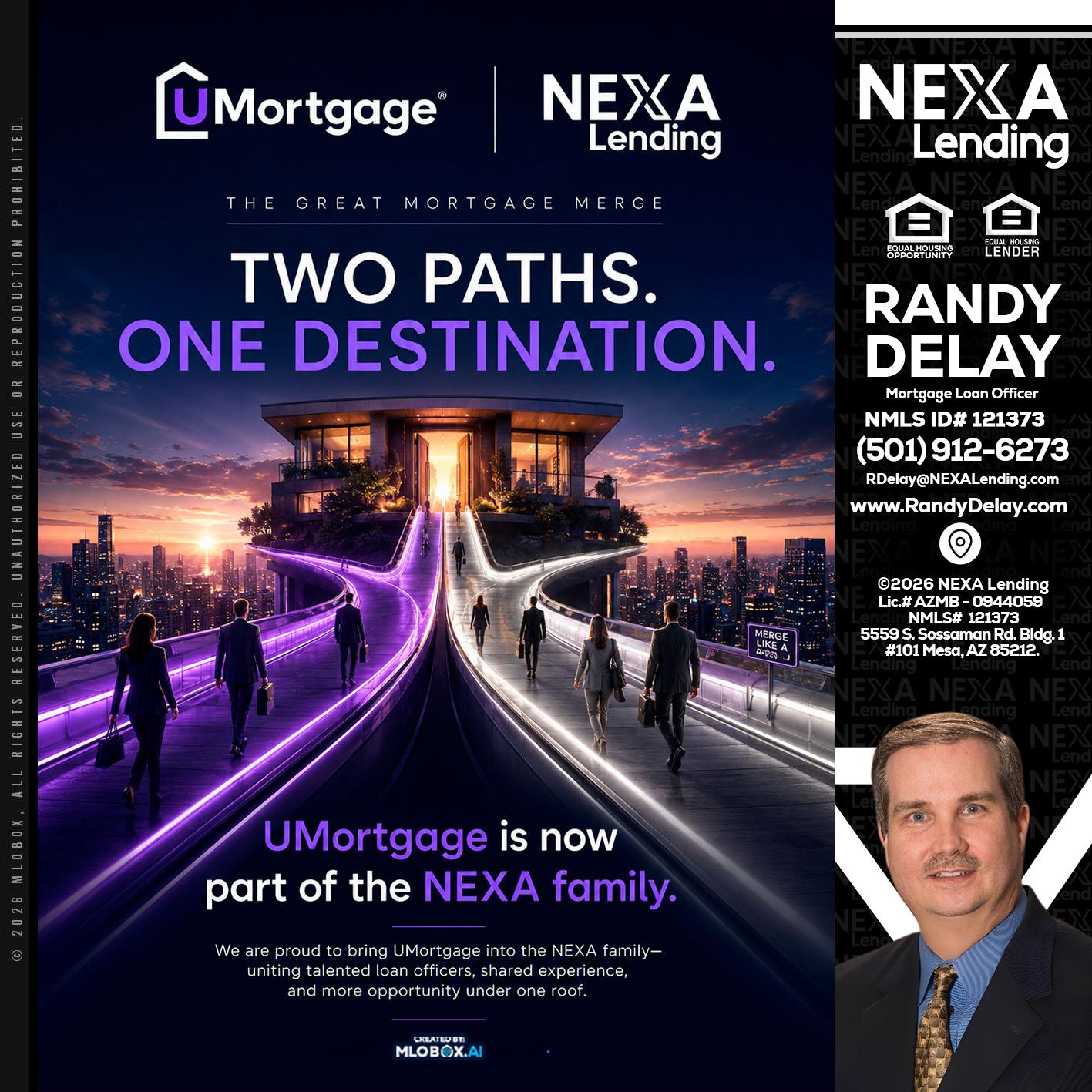 two path - Randy DeLay -Mortgage Loan Officer