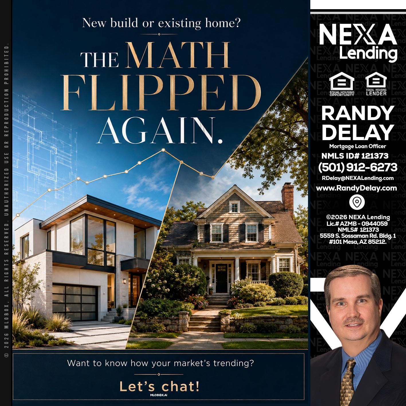 THE MATH FLIPED - Randy DeLay -Mortgage Loan Officer